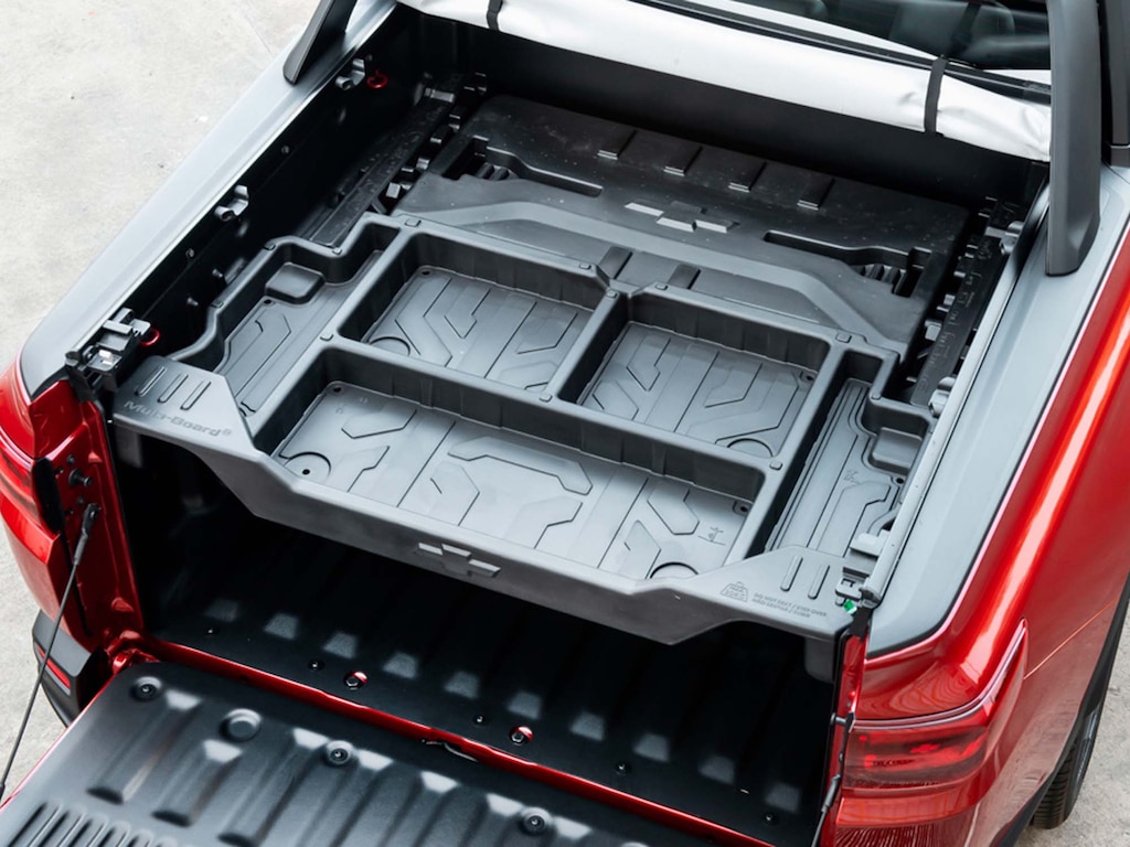 Divisórias Multi-board para caçamba da picape Chevrolet Montana RS